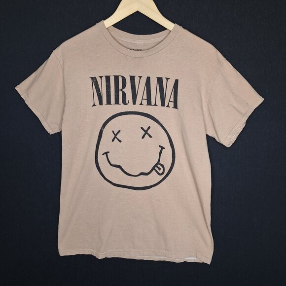 💙 Nirvana Unisex T-Shirt Size S/M Streetwear Grunge Band Tees 90's - Picture 8 of 8